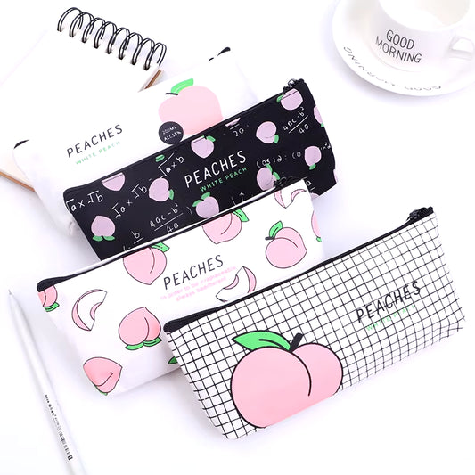 ✨Kawaii Peach Pen Case✨