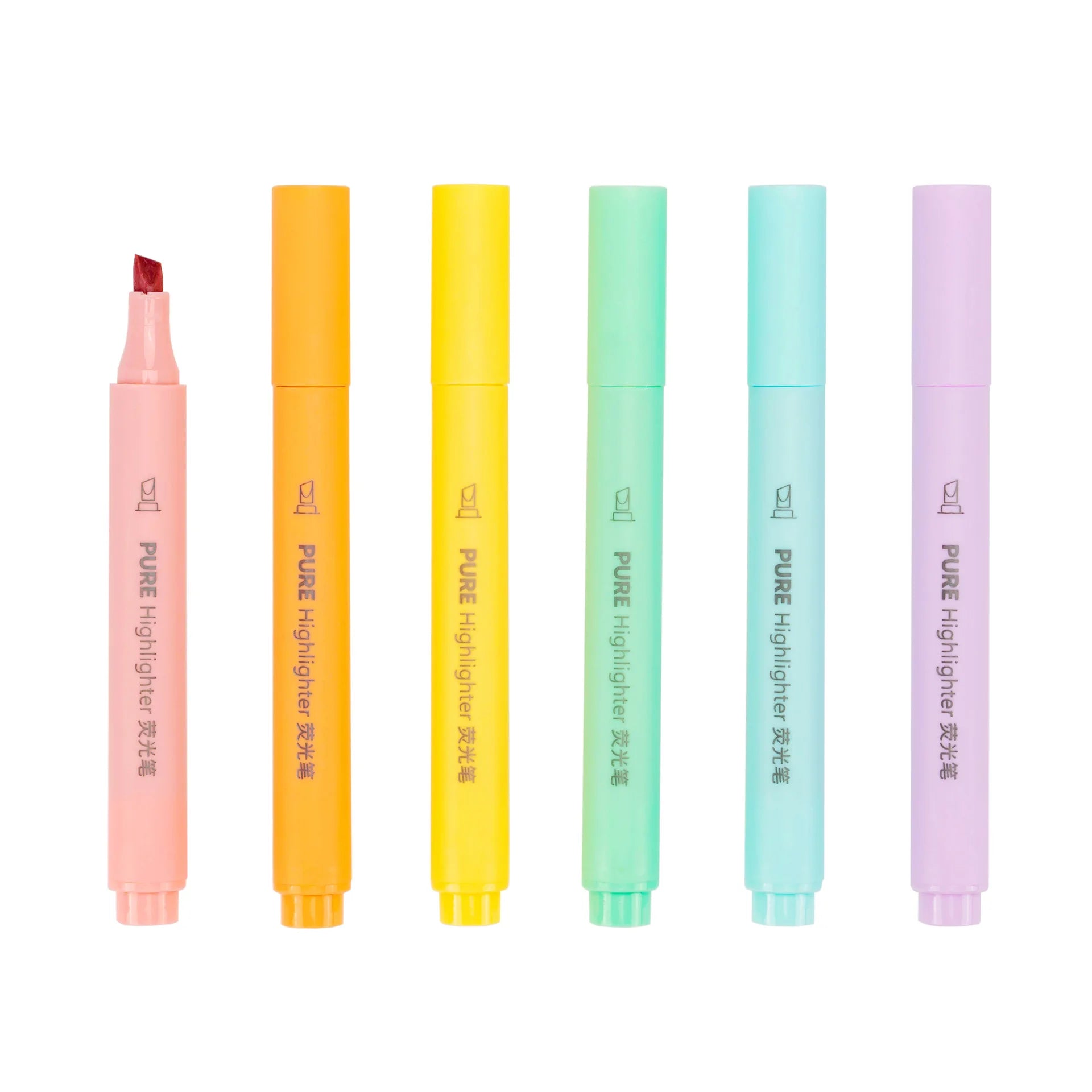 Pastel Dream Highlighter Set – 6pcs