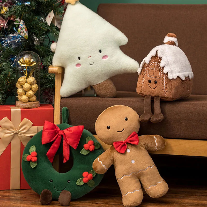 Kawaii Christmas Plushies Collection